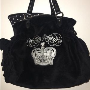Juicy Couture velvet purse